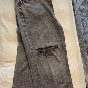 Express Charcoal Denim Pants